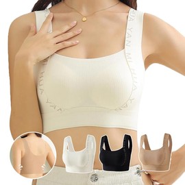 veimia Underarm Meat Prevention Wireless Bra, Seamless Bra for Small Appearance, No Pinching, Beautiful Breast Bra, Slimming, No Sewing, Fully Wrapped Design, Beauty Enhanced, Night Bra, No Shedding,
