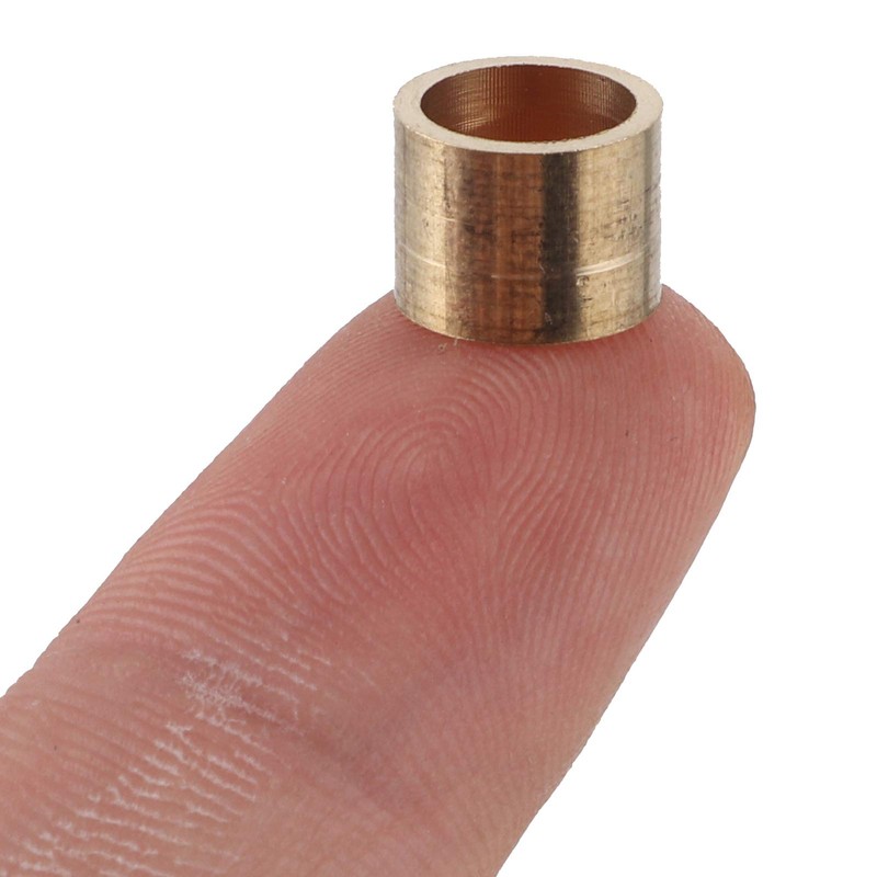 10PCS Pool Cue Ferrules, Brass Billiards Cue Tips, Billiard Cue