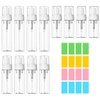 PLKDJDM 12 Pcs Foam Pump Bottle Travel Small Size Foaming