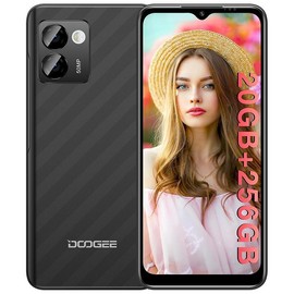 Doogee N50 PRO Cellphone,Android 13 Smartphone,20GB+256GB,6.52" HD Screen ,50MP AI Camera,4200mAh Battery,Face Unlock/OTG-Black/Fingerprint,Dual Card Sim smartphone - Color: Green
