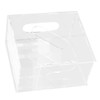 Breast Milk Freezer Storage Organizer Acrylic Transparent Removable Breast Milk
