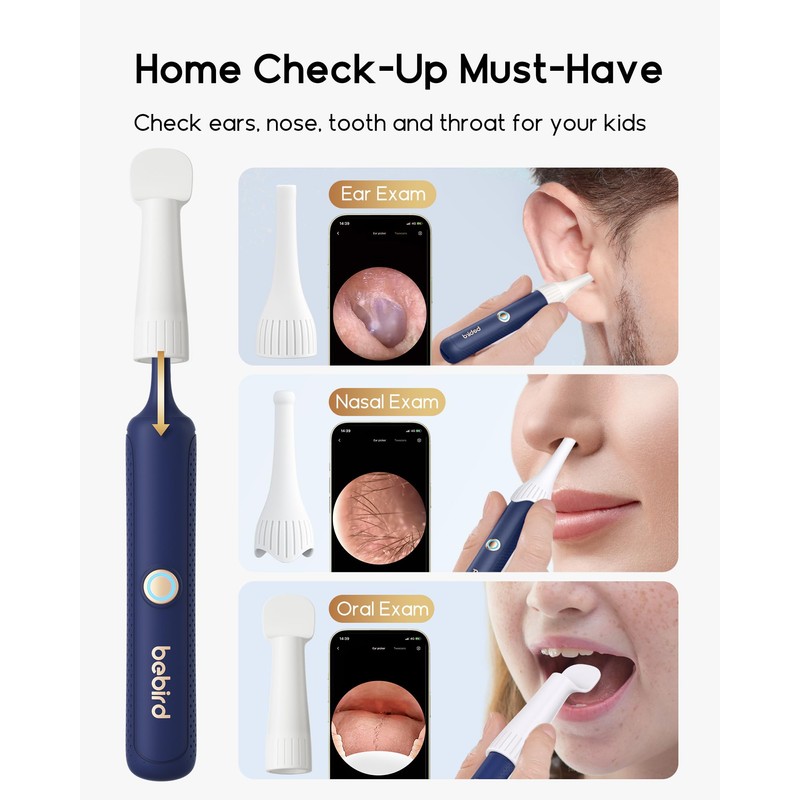 Bebird Smart Otoscope Set – Earsight Plus Otoscope with 1920P