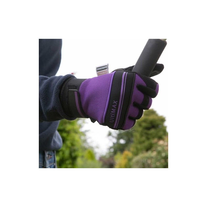 Town and Country Deluxe Ultimax Garden Gloves Green L