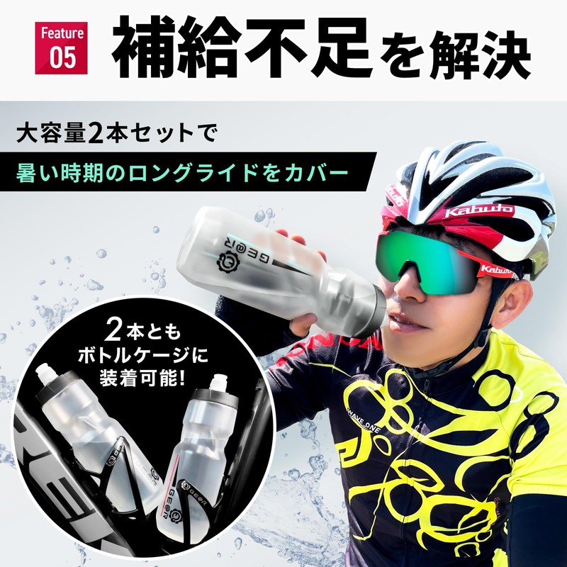 Gidro Clear Cycle Bottle, Clear Cycle Bottle, Clear Bicycle, Bicycle
