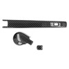 Rear Windshield Wiper Arm Cover Trim Carbon Fiber Style Decoration