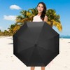 CUBY Travel Umbrella Folding Umbrella Reinforced Windproof Frame Waterproof UV