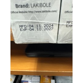 LAKIBOLE 3 Pack Lakibole Niacinamide Face Serum with Rosemary Verbena Extract 04/2027