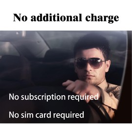 GPS Tracker for Vehicles，Mini GPS Tracker - Worldwide Locator for Vehicles, Kids, Dogs | Real-time Tracking | No Monthly