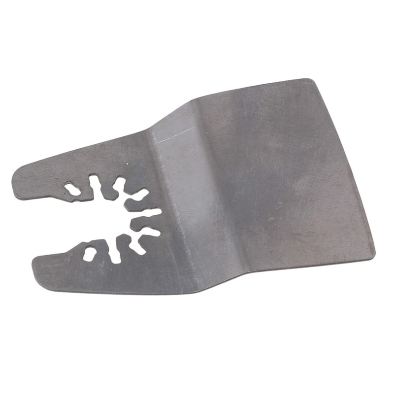 CNBTR Silver Oscillating Tool Quick Release Flexible Scraper Blades 52mm