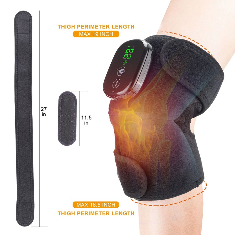 2 in 1 Heated Knee Shoulder Massager Brace Electric Heating