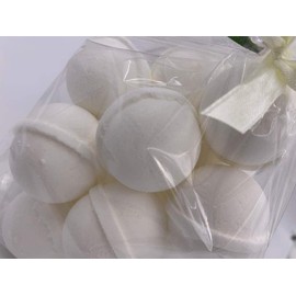 Spa Pure Bath Bomb Fizzies with Shea, Mango and Cocoa Butter, Ultra Moisturizing CASE Pack (14 Count) Pack of 6 (Jasmine)