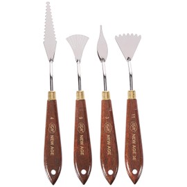 RGM New Age Painting Knife Set, 4-Pieces, Multi, RGNASET