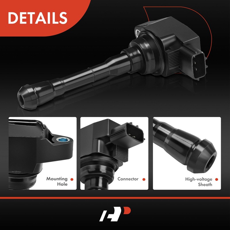 A-Premium Bobina de encendido compatible con Nissan Juke 2011-2017 Sentra