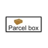 Generic Parcel Box Labelling Sticker in English for England UK