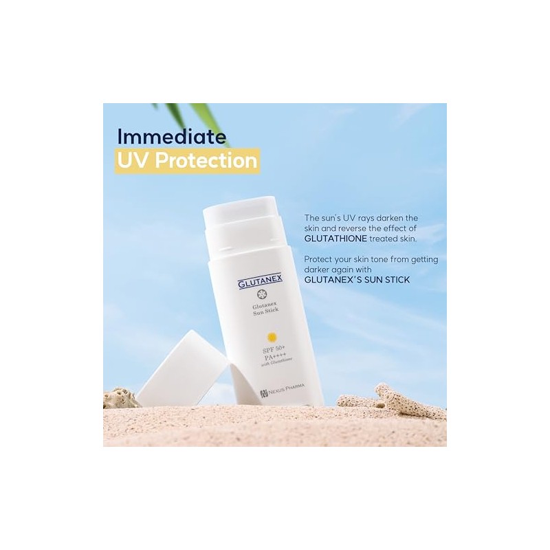 Glutanex™ Sun Stick - BLOQUEADOR SOLAR FPS50+ PA++++ 30GR. /