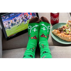 IRISGOD I'd Rather Be Funny Dress Socks for Men and Women Humor Joke Gifts