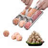 COZHYESS None-Stick Meatballs Kitchen Triple Meatballs Maker Stainless Steel Meatball