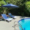 Luxury Hotel Spa Pool Fitted, Solid Terry Cloth Chase Lounge