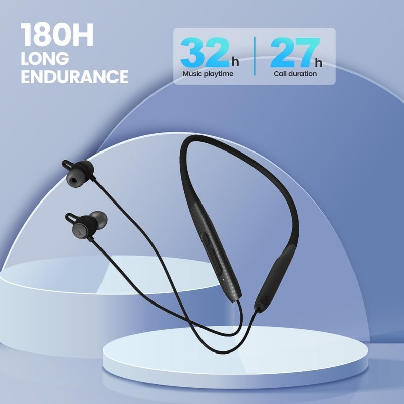 CXPSUE Neckband Bluetooth Headphones Twin Pack｜60H Playtime ×2｜3C Fast Charge｜ENC