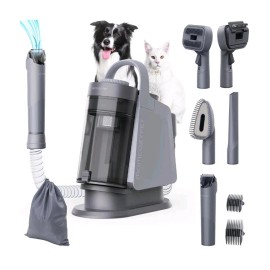 MomcozyPet Momcozy Pet Dog Grooming Kit & Vacuum w/ Clippers 13000Pa, Shedding w/ 5 Tools