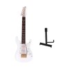 Minature Electric Guitar Wooden Mini Instrument Model Suitable for Gifts