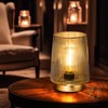 MJ PREMIER Battery Operated Lamps with Timer Cordless Table Lamp