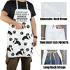 CENWA Bernese Mountain Apron With Pockets Bernese Mountain Gifts Adjustable