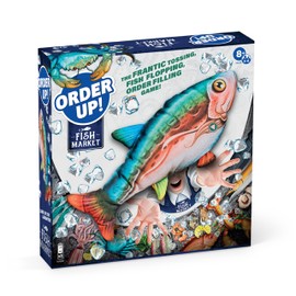 Order Up Fish Market Card Game, Fun Cooperative Board Games for Kids 8+, Family Games, Flying Fish Game for Kids, Fast Action Games for Kids 8-12, Games for Family Game Night