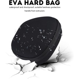 Richer-R EVA Estuche rígido Bolsa de almacenamiento portátil de viaje para One, Paquete de gamepad portátil EVA Hard Pack o One//One Slim//One X/ 360, Impermeable