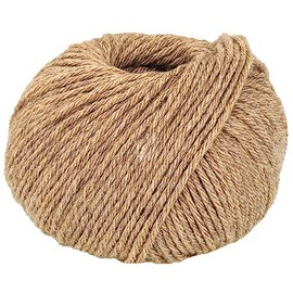 LANA GROSSA Classic Classic Twisted Yarn with Bamboo Fibres and Yak, Hand Knitting Yarn Made of 48% Virgin Wool, 36% Viscose, 8% Yak & 8% Nylon, 50 g Wool for Knitting & Crochet, 100 m Yarn