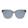 DIFF Gia Oversized Square Sunglasses for Women UV400 Protection, Smoke