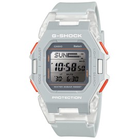 Casio G-Shock Wristwatch, Equipped with Bluetooth, Step Counting Function, Limited Color: Gray