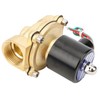 G1 Inch Brass Valve Water Pressure Mechanical Normal Closed Direct