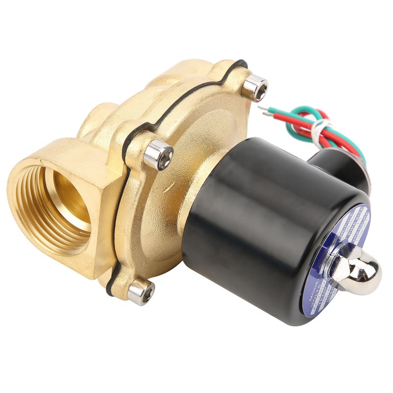 G1 Inch Brass Valve Water Pressure Mechanical Normal Closed Direct