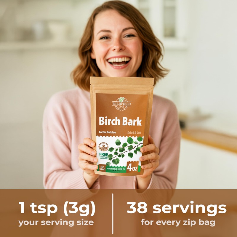 4 oz. Birch Bark Herbal Tea (Betulae Gemmae) – 113g