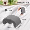 HARFINGTON 3pcs Watch Case Pillow, M-Shaped Watch Pillow Inserts Velvet