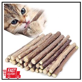 Does Not Apply 10 PCS Catnip Sticks Organic Cat Chew Toys Natural Plant Matatabi Silvervine Che