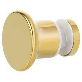 Alise Shower Door Handle, Sliding Shower Door Knob,Single Side Sliding Door Handle, Solid SUS304 Stainless Steel Knob, Hardware Replacement Parts Pull Handle for Glass Door, Brushed Gold