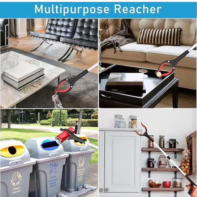 Grabber Reacher Tool Foldable Lightweight Rotational Multifunctional Handy Trash Claw