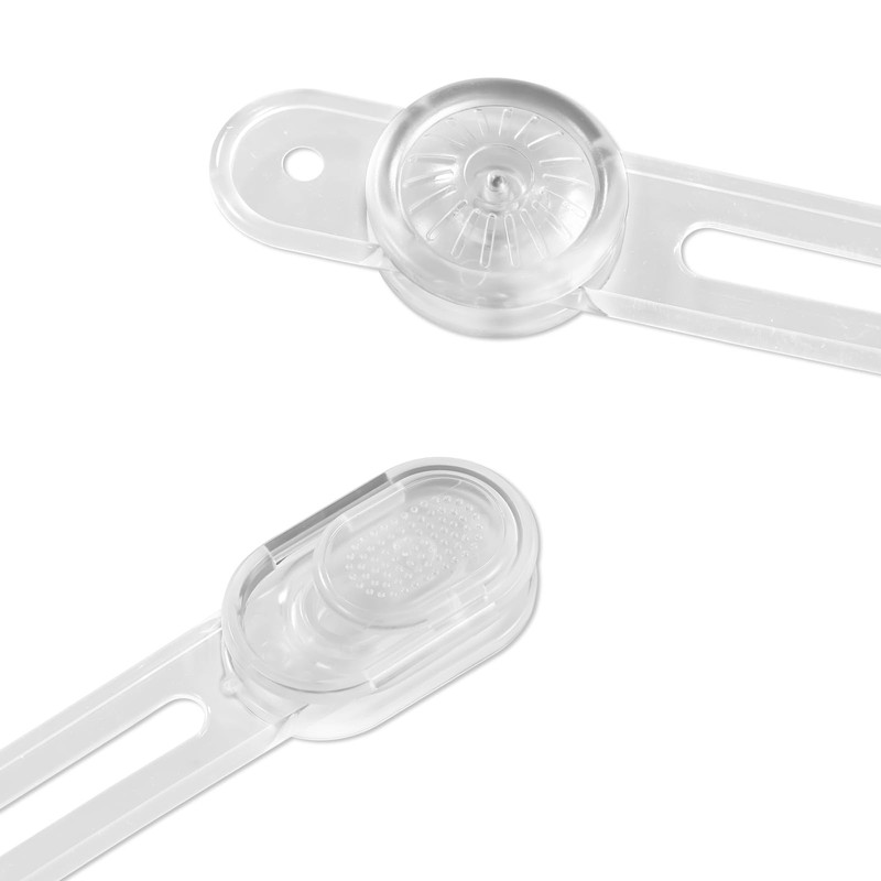 2pcs Reptile Terrarium Lock for Sliding Door, Adhesive Bearded Dragon