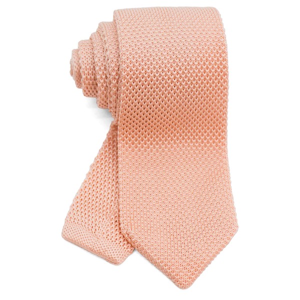 WANDM Men's Pointed Knit Tie Necktie Width 2.75 inches Washable