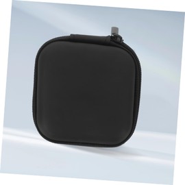 CAXUSD Earbuds Case Holder Travel Organizer Bag Compact Storage Pouch for Earphones Chargers and Accessories Sleek Design Quick Access Zipper for Easy Portability