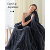 Topblan Weighted Blanket for Adults (60" x 80" 15lbs, Dark