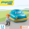 PLAYMOBIL 1.2.3 71323 Push & Go Car, Toy Car with