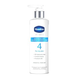 Vaseline Proderma Moisturizing With Hyaluronic Acid Body Lotion 4 dry skin. +4D Hyaluronic acid, Centella Asiatica and Provitamin B5,95ml