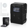DBREAKS Key Cabinet with Combination Code, Weatherproof Key Safe Wall