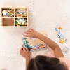 Melissa & Doug 4‑in‑1 Wooden Pets Jigsaw Puzzle Set, 48