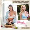 Toulite 6 Pcs Cotton Bra Liners Rectangle Under Bra Pads