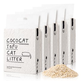 Cococat Plant-based Tofu Cat Litter (5 Packs)