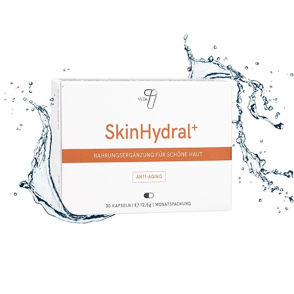 vita7 SkinHydral+ Collagen and Ceramides Naturally Rebuild - 30 Capsules Month Pack - Study Tested